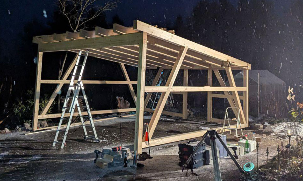 Carport Zimmerei Krumm