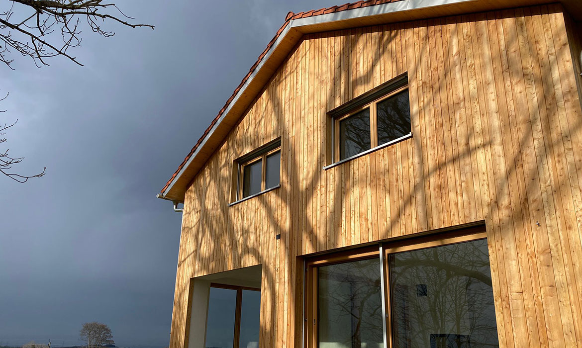 Fassade/Balkon Zimmerei Krumm