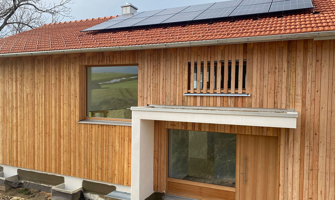 Fassade/Balkon Zimmerei Krumm