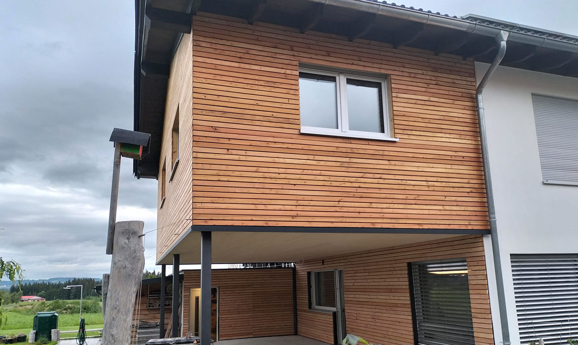 Fassade/Balkon Zimmerei Krumm