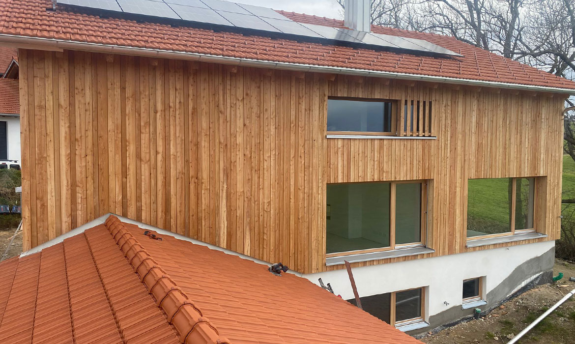 Fassade/Balkon Zimmerei Krumm