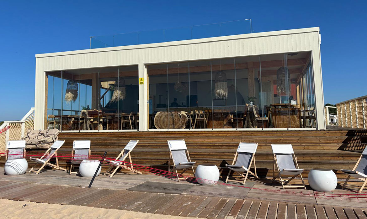 Strandbar/Strandhaus/Restaurant - Zimmerei Krumm