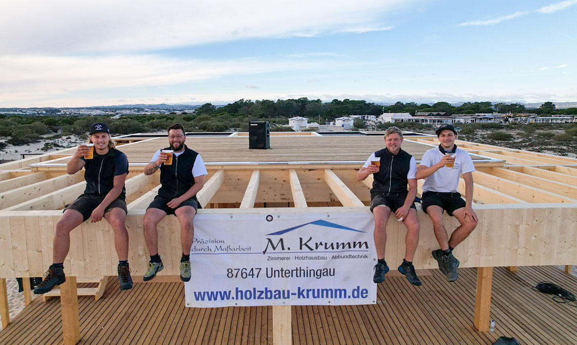 Strandbar/Strandhaus/Restaurant - Zimmerei Krumm